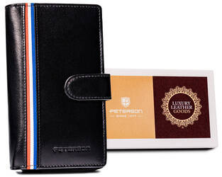 Damen Geldbörse Hochformat aus Echtleder – Peterson