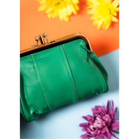 Kleine Damen Münzbörse für die Handtasche im Retro-Stil