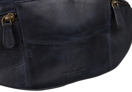 Städtische Herren Gürteltasche aus Echtleder – Peterson