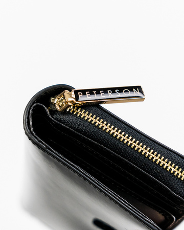 Lackierte Damen Geldbörse für Karten – Peterson