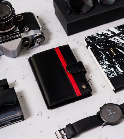 Elegante Herren Geldbörse aus hochwertigem Leder – Rovicky