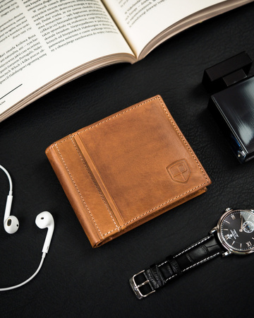 Herren Geldbörse aus Leder für Karten – Peterson