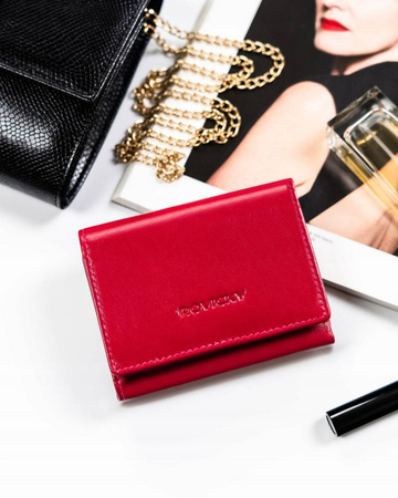 Herren Geldbörse aus Leder mit äußerem Münzfach – Rovicky