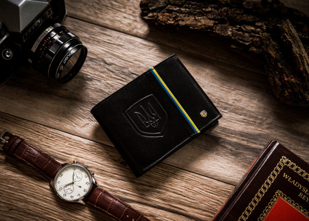 Patriotische Geldbörse mit ukrainischen Farben – Peterson