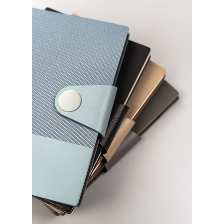 Beiger Notizblock im A5-Format, liniert – Peterson