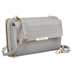 Elegante Mini Damen Handtasche-Geldbörse mit langem, abnehmbarem Riemen – 4U Cavaldi