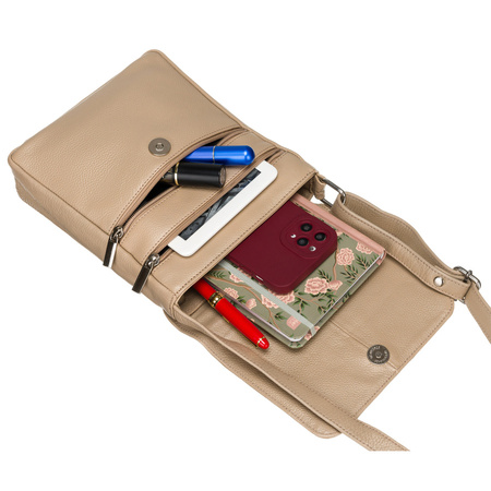 Damen Umhängetasche aus echtem Leder – Rovicky