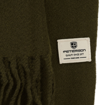 Eleganter Damen-Schal aus Polyester in Khaki – Peterson