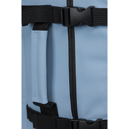 Blauer Reiserucksack aus wasserabweisendem Material für Handgepäck – Peterson