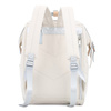 Beige-grüner Schulrucksack mit USB-Anschluss – Himawari
