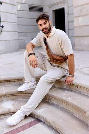 Hüft- und Schultertasche aus echtem Leder – Always Wild