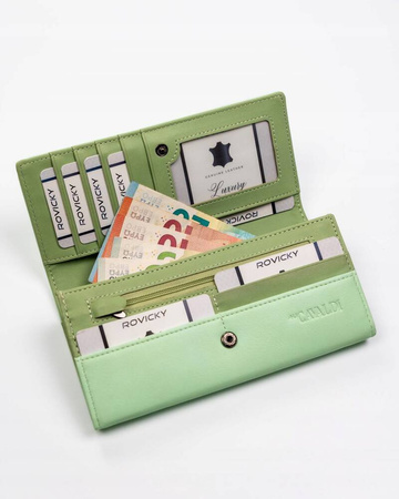 Klassische Damen Geldbörse aus Öko-Leder – 4U Cavaldi