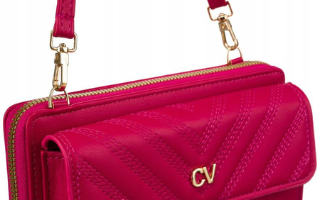 Mini Damen Umhängetasche-Geldbörse 2-in-1 mit abnehmbarem Riemen – 4U Cavaldi