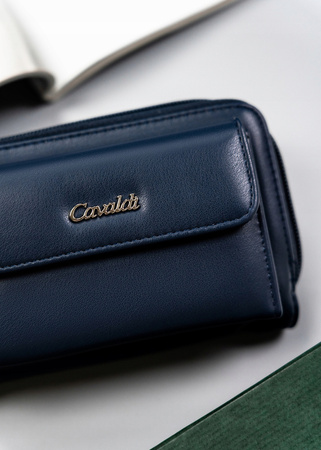 Große, horizontale Damen Geldbörse aus Öko-Leder – 4U Cavaldi