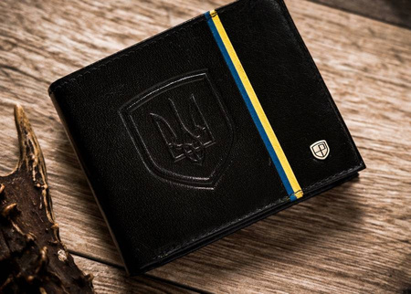 Herren Geldbörse aus Leder querformat mit RFID-Schutz – Peterson