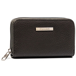 Damen Geldbörse mittelgroß aus Öko-Leder mit genarbter Struktur – 4U Cavaldi