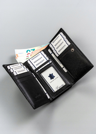 Mittelgroße Damen Geldbörse aus Leder – 4U Cavaldi