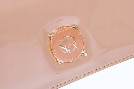 Beige 2-in-1 Handtasche-Portemonnaie mit abnehmbarem Riemen – Rovicky