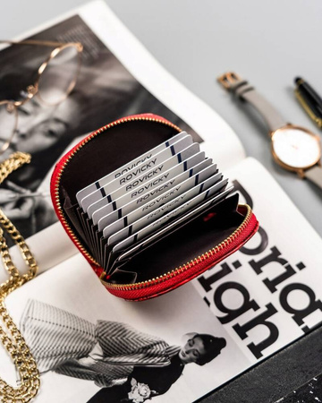 Kleine Damen Münzbörse mit Reißverschluss – Milano Design