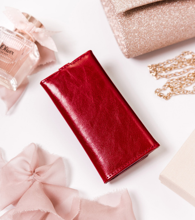 Leder Schlüsseletui mit mehreren Fächern – Peterson