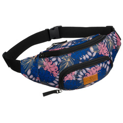 Praktische City-Bauchtasche für Damen aus Polyester mit Reißverschluss – Rovicky