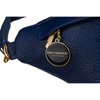 Dunkelblaue sportliche Damen Gürteltasche aus Öko-Leder für Hüfte oder Schulter – Peterson