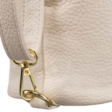Große Damen Tasche mit Taschen in Beige – Rovicky