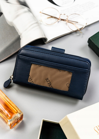 Große bequeme Damen Geldbörse aus Öko-Leder – 4U Cavaldi