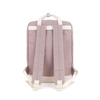 Großer Damen Rucksack in Lavendelfarbe mit verstellbaren Trägern – Himawari