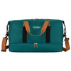 Türkise Wochenendtasche aus Polyester mit Reißverschluss – Peterson