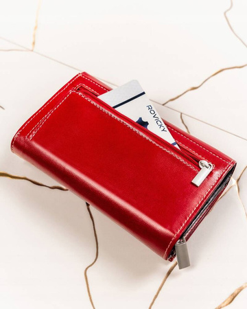 Große Damen Geldbörse aus Leder mit RFID Schutz – 4U Cavaldi