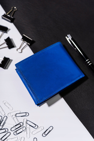 Große Herren Geldbörse aus echtem Leder in horizontaler Ausführung – Always Wild