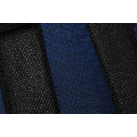 Wanderrucksack aus Polyester in Marineblau-Schwarz – Peterson