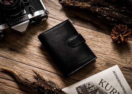 Klassische Herren Geldbörse für Karten – Rovicky