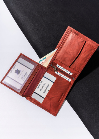 Große Herren Geldbörse aus echtem Leder – Always Wild