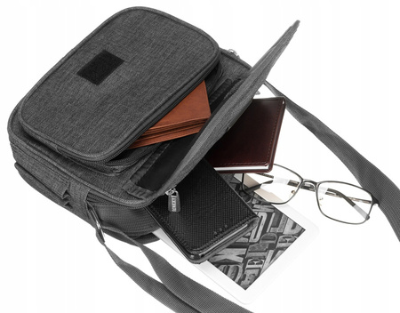 Praktische Herren Umhängetasche aus Polyester – Rovicky