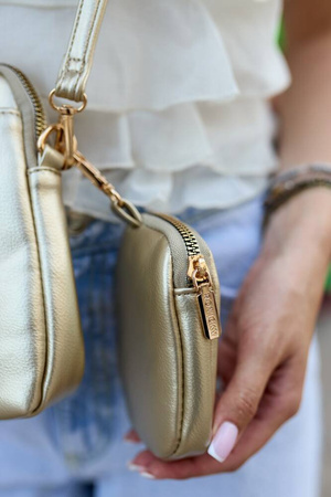 Mini Damen Tasche mit zusätzlicher Geldbörse aus Öko-Leder – Rovicky