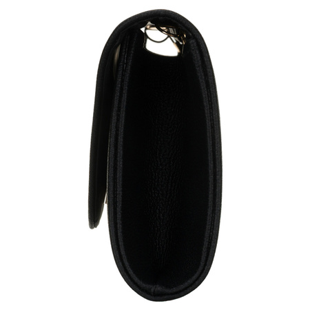 Damen-Clutch aus Öko-Leder in Schwarz – Rovicky