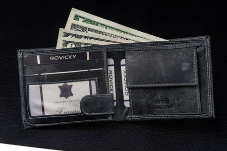 Herren Geldbörse aus Leder mit RFID-Schutz – Always Wild