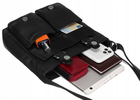 Herren Umhängetasche aus Leder