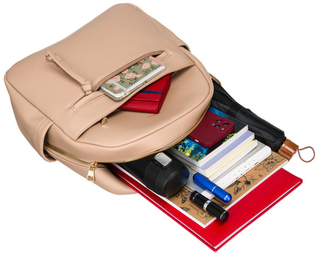 Großer Damen Rucksack aus Öko-Leder – Rovicky