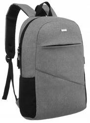Großer Herren Rucksack mit USB-Anschluss und Laptopfach – Peterson