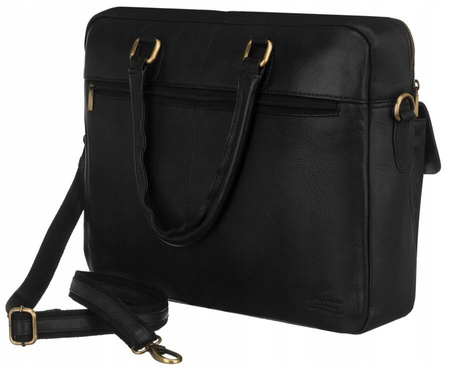 Herren Laptoptasche aus echtem Leder – Peterson