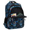 Peterson Schulrucksack für Jugendliche aus Polyester mit Gaming-Muster