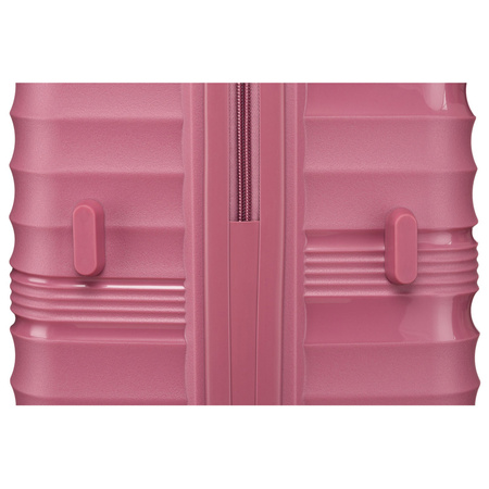 Kofferset aus Polypropylen mit Reißverschluss-Organizer – Peterson