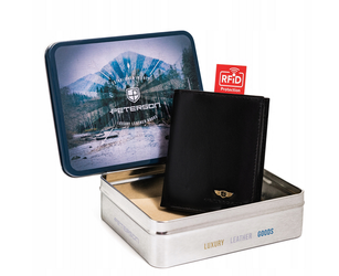 Kleine Herren Geldbörse aus Leder mit RFID-Schutz – Peterson