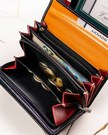 Große Damen Geldbörse aus echtem Leder – 4U Cavaldi