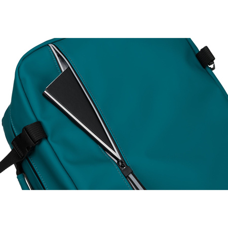 Türkiser Reiserucksack mit verstellbaren Schulterriemen – Peterson