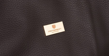 Damen Shopper Tasche aus Echtleder im Beutelstil – Peterson