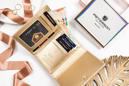 Damen Geldbörse aus Öko-Leder – Peterson